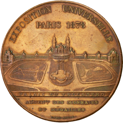 médaille exposition universelle 1878